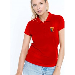 Polo femme Realmont XIII rouge