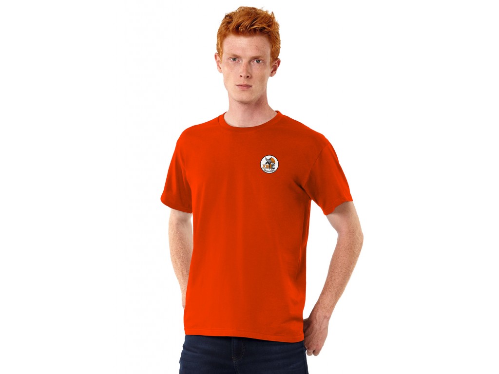 Tshirt homme Ocriers du Pays d'Apt orange