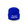 Bonnet Beechfield patch Ploemeur Rugby Club bleu
