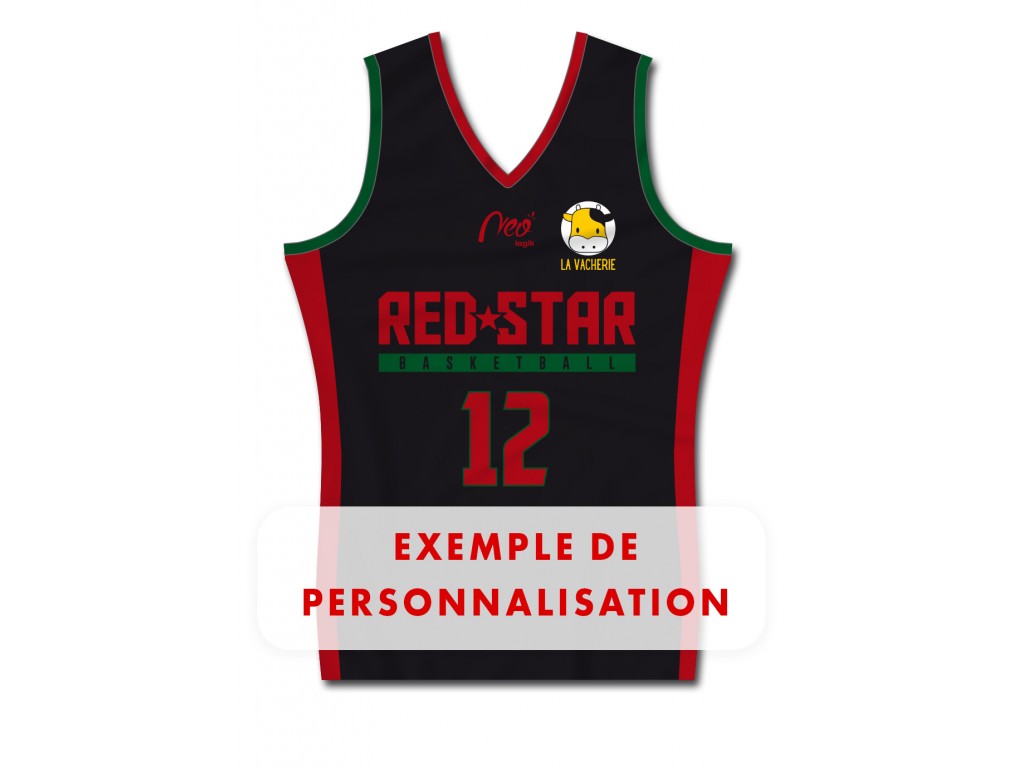 Débardeur basket femme 2023-2024 Red Star Basketball face