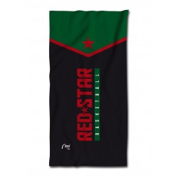 Serviette de plage Red Star Basketball recto