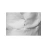 Sweatshirt unisexe Crochet emilance blanc détails