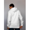 Sweatshirt unisexe Crochet Emilance blanc dos