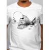 Tshirt homme Crochet blanc Emilance zoom