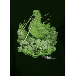 Tshirt homme forest green MIKZ Pigeon 3 zoom