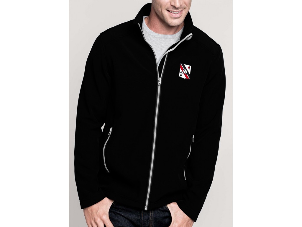 Softshell homme Rugby Club Concarnois noir