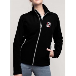 Softshell femme Rugby Club Concarnois noir