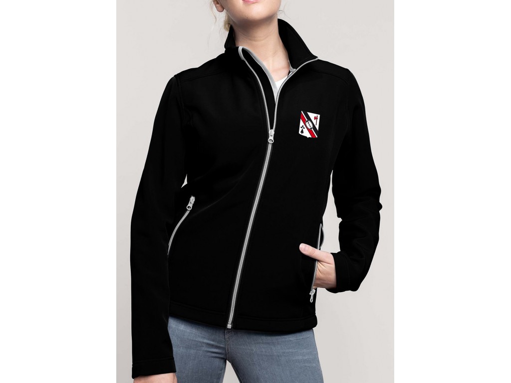 Softshell femme Rugby Club Concarnois noir