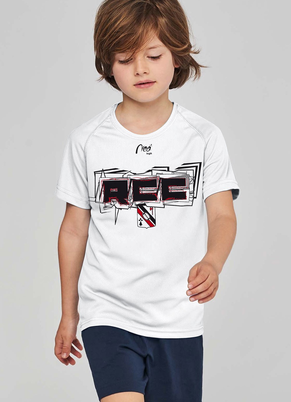 Tshirt sport enfant Rugby Club Concarnois RCC