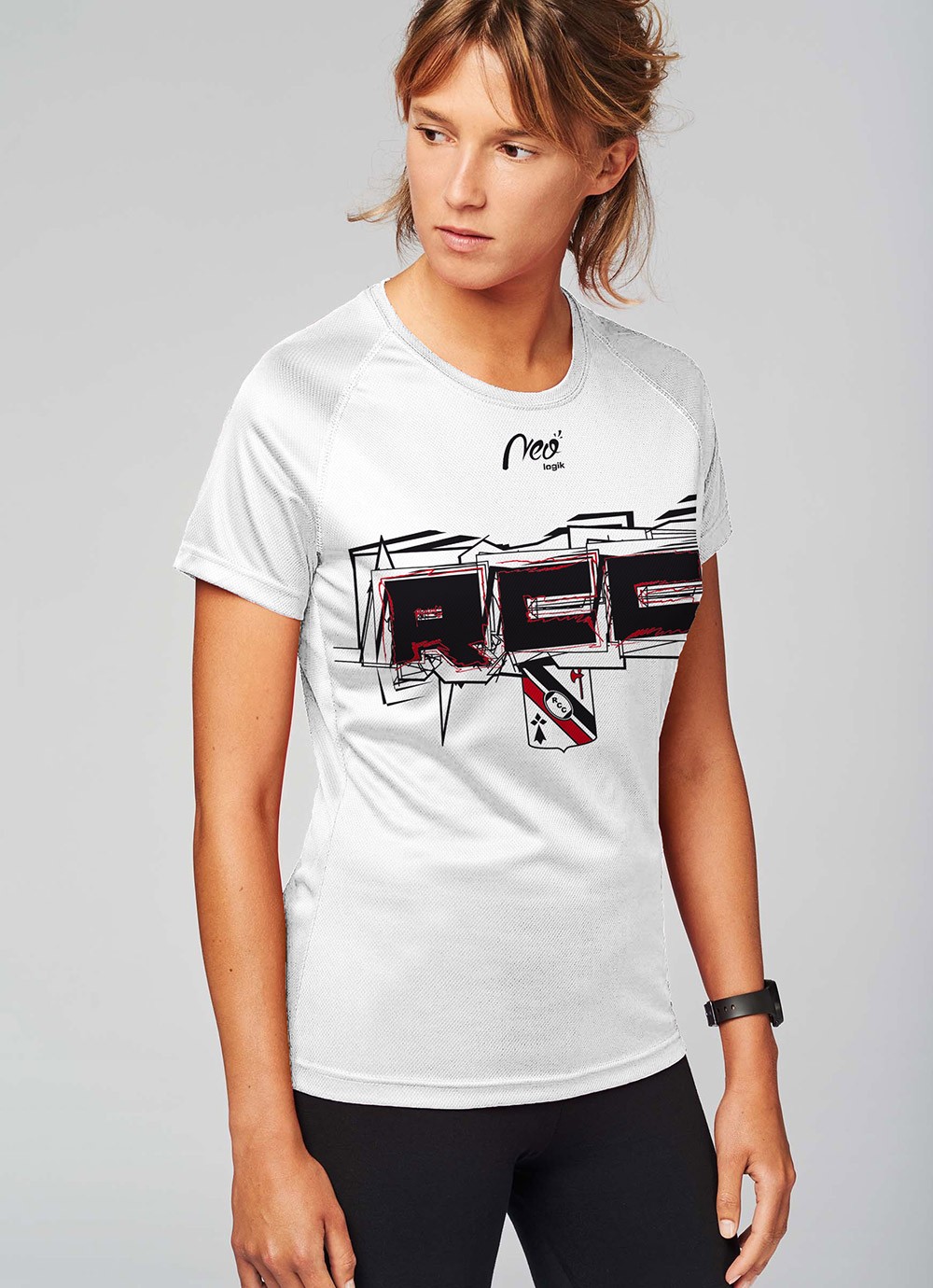 Tshirt sport femme Rugby Club Concarnois RCC