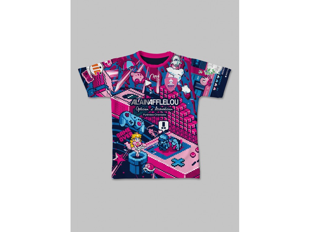 Maillot réplica Baby Nyn's 2024-2025 Retro gaming face