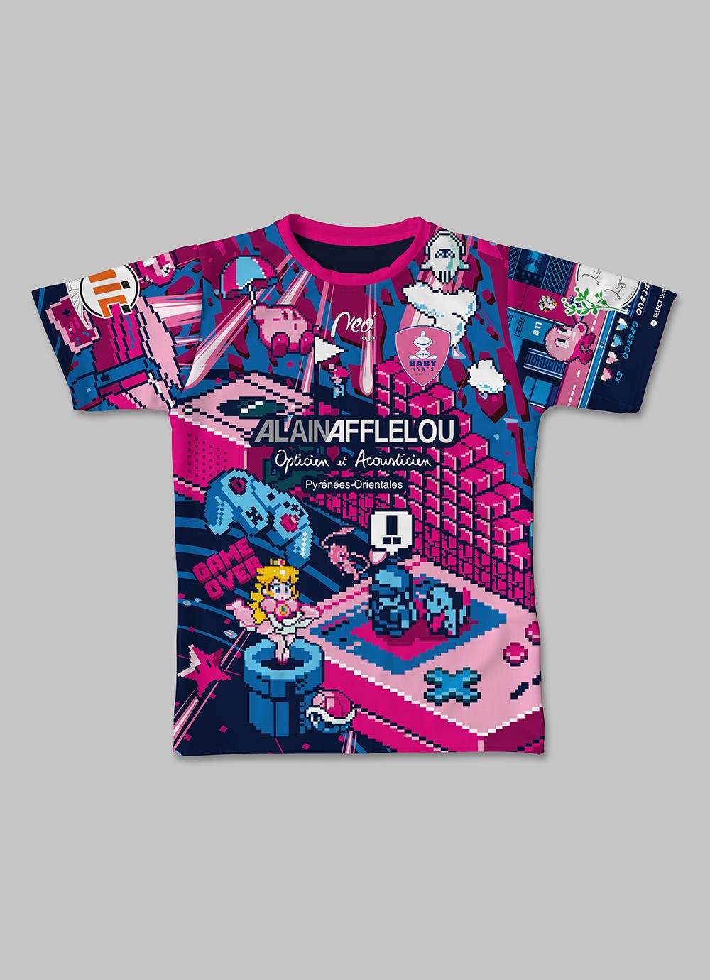 Maillot réplica Baby Nyn's 2024-2025 Retro gaming face