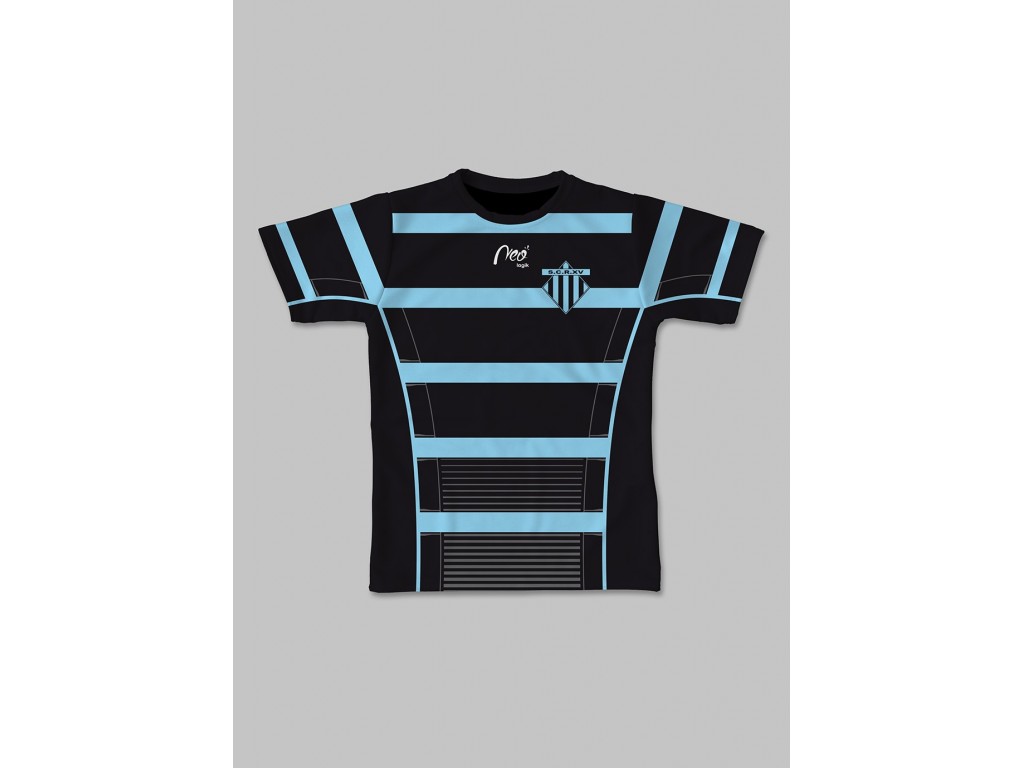 Maillot Effective Salanque Côte Radieuse XV 2019-2020 Rucking