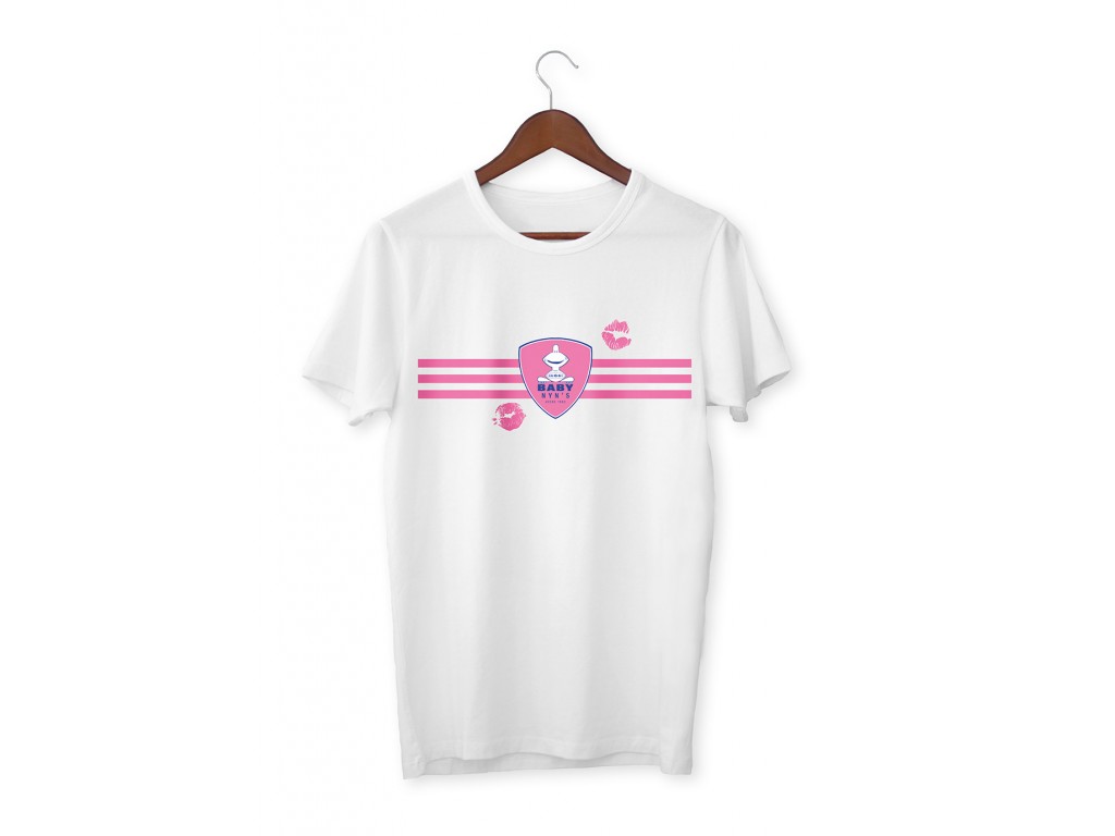 Tshirt homme sur cintre blanc baby nyns Babyzou