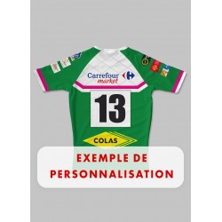 Maillot High Ground FC Lézignan XIII Super XIII 2024-2025 exemple de personnalisation