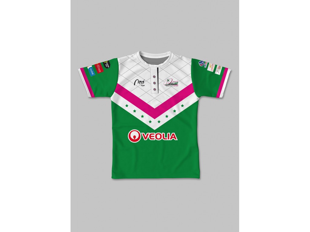 Maillot réplica FC Lézignan XIII Super XIII 2024-2025 face