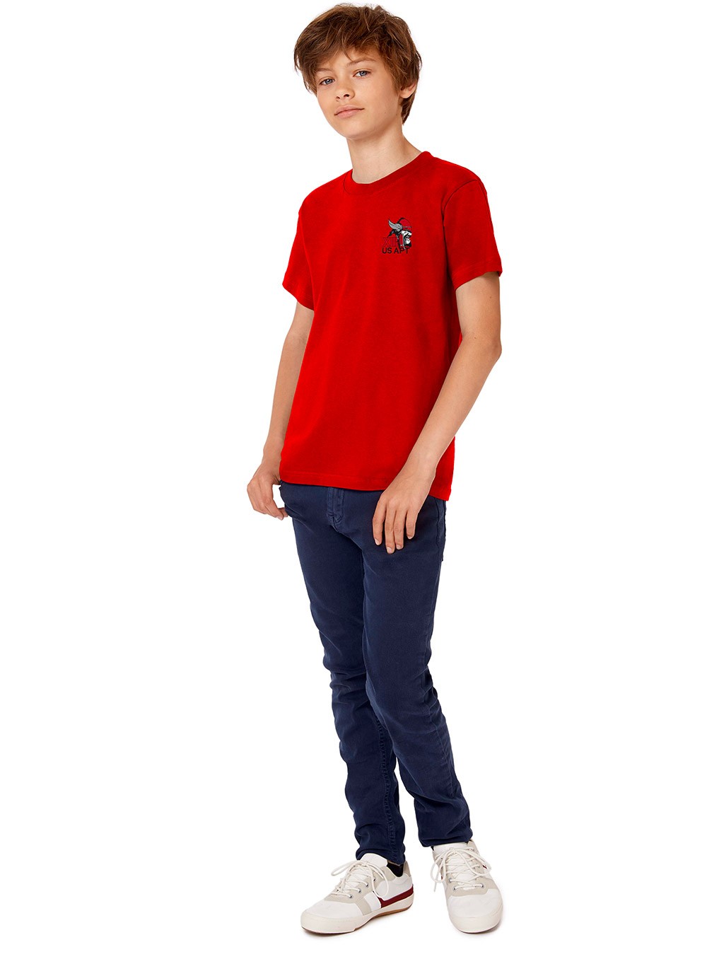 Tshirt enfant US Apt XIII rouge