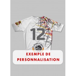 Maillot de match Seniors 2024-2025 Seven Gats exemple de personnalisation