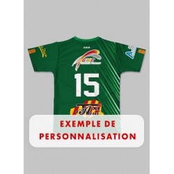 Maillot réplica 2024-2025 RC Ponteilla exemple de personnalisation