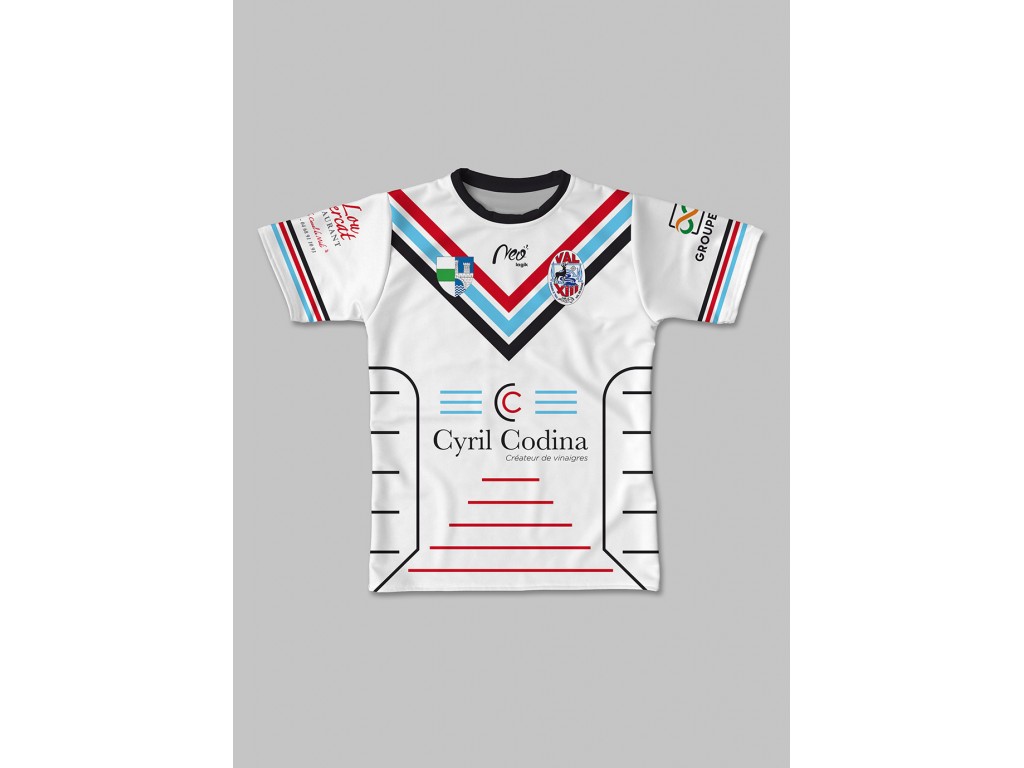 Maillot de match 2024-2025 Val XIII face