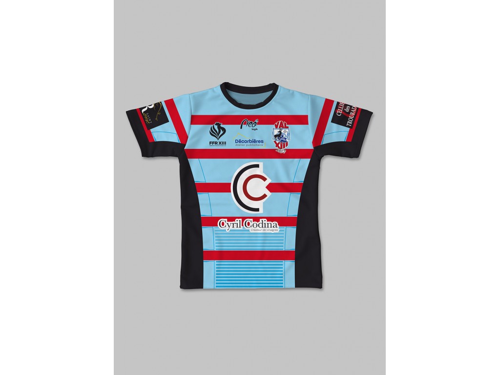 Maillot réplica 2022-2023 Val XIII face