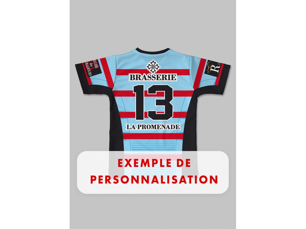 Maillot réplica 2022-2023 Val XIII exemple de personnalisation