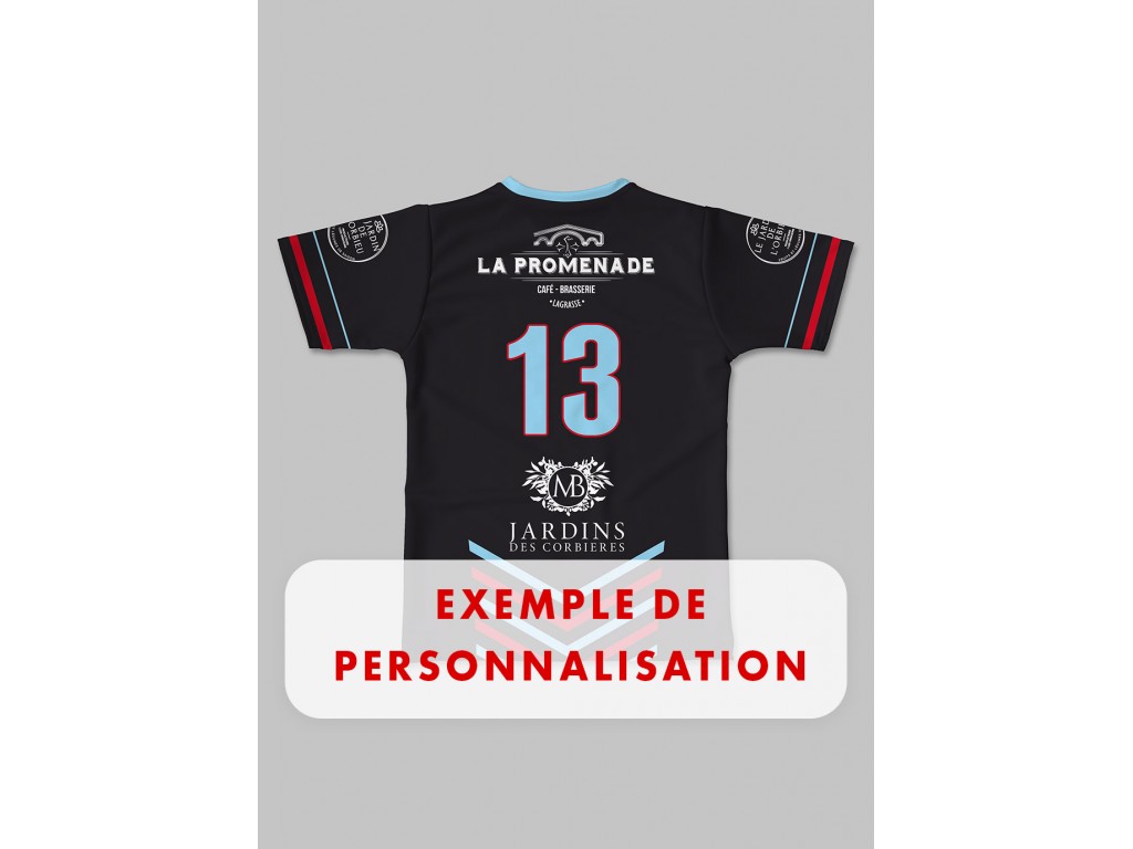 Maillot réplica 2023-2024 Val XIII exemple de personnalisation