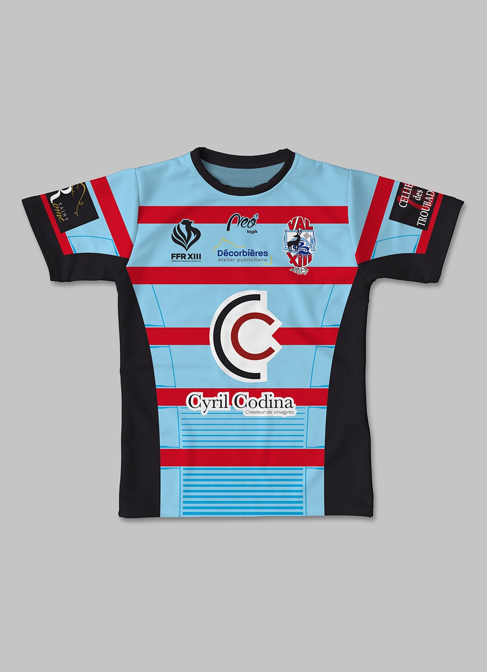 Maillot de match 2022-2023 Val XIII face