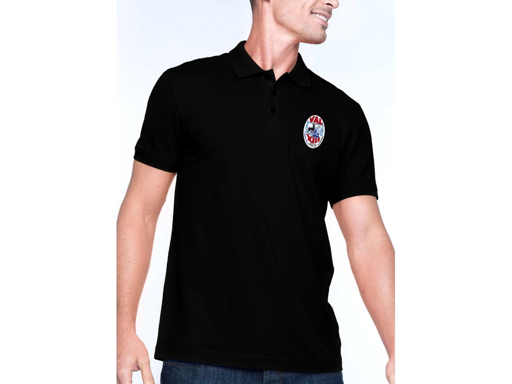 Polo homme VAL XIII noir