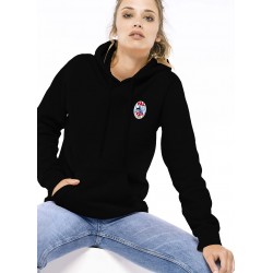 Sweat capuche femme Val XIII noir