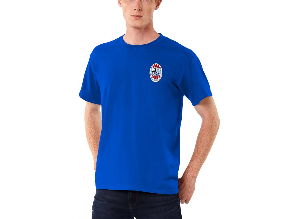 Tshirt homme VAL XIII bleu