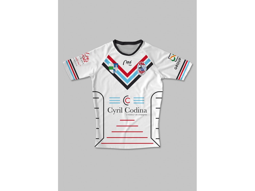 Maillot High Ground VAL XIII 2024-2025 face