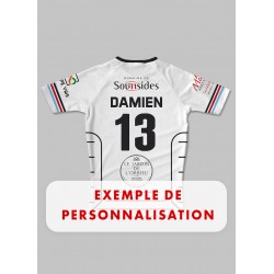 Maillot High Ground VAL XIII 2024-2025 dos exemple de personnalisation