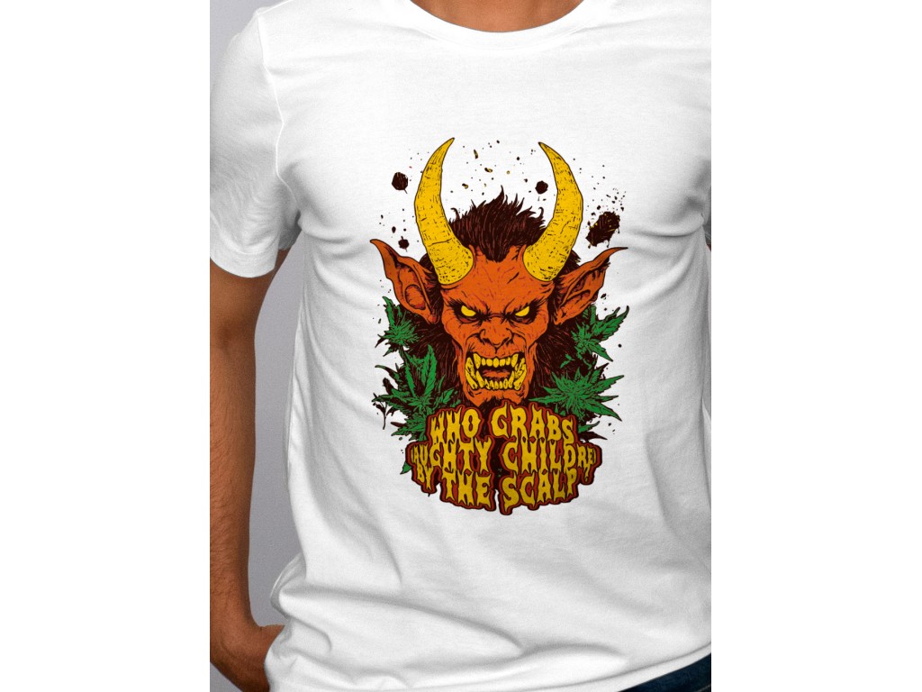 Tshirt homme blanc Gifts Ungiven Krampus zoom