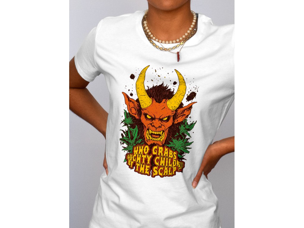 Tshirt femme blanc Gifts Ungiven Krampus zoom