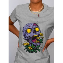 Tshirt femme oxford grey Gifts Ungiven Dandelion zoom