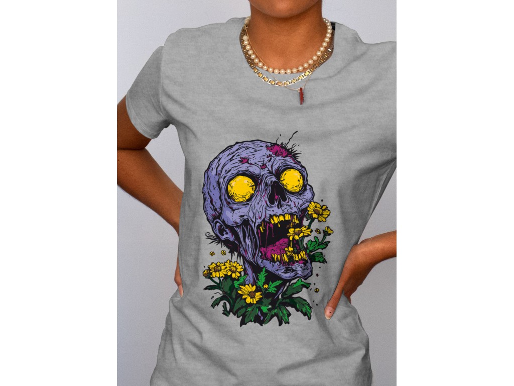 Tshirt femme oxford grey Gifts Ungiven Dandelion zoom