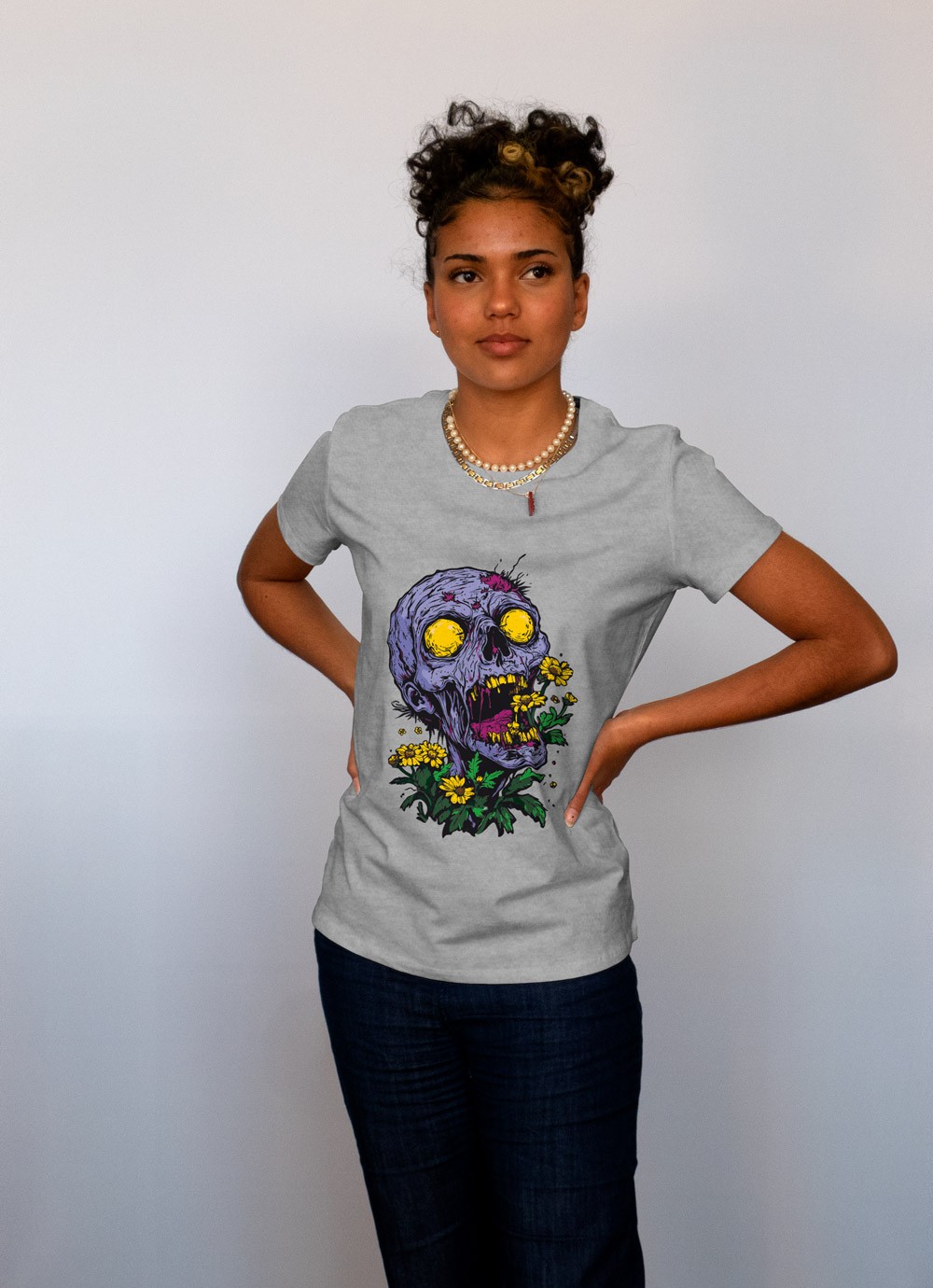 Tshirt femme oxford grey Gifts Ungiven Dandelion