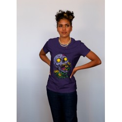 Tshirt femme purple Gifts Ungiven Dandelion