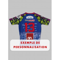 Maillot High Ground Ferrals XIII 2024-2025 dos exemple de personnalisation