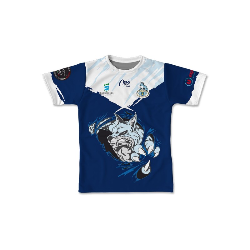 Maillot de match 2024-2025 Carl Entraigues XIII face