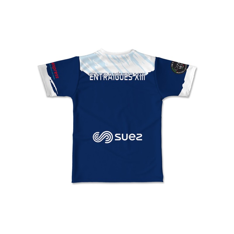 Maillot réplica 2024-2025 Carl Entraigues XIII dos