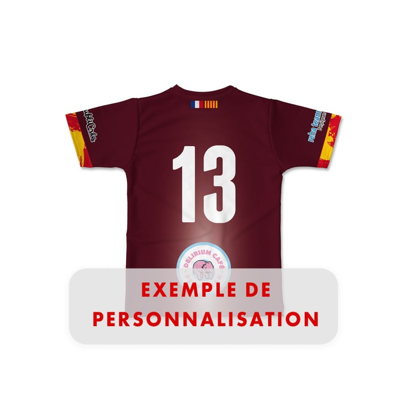 Maillot réplica 2025-2026 bordeau handi dragons