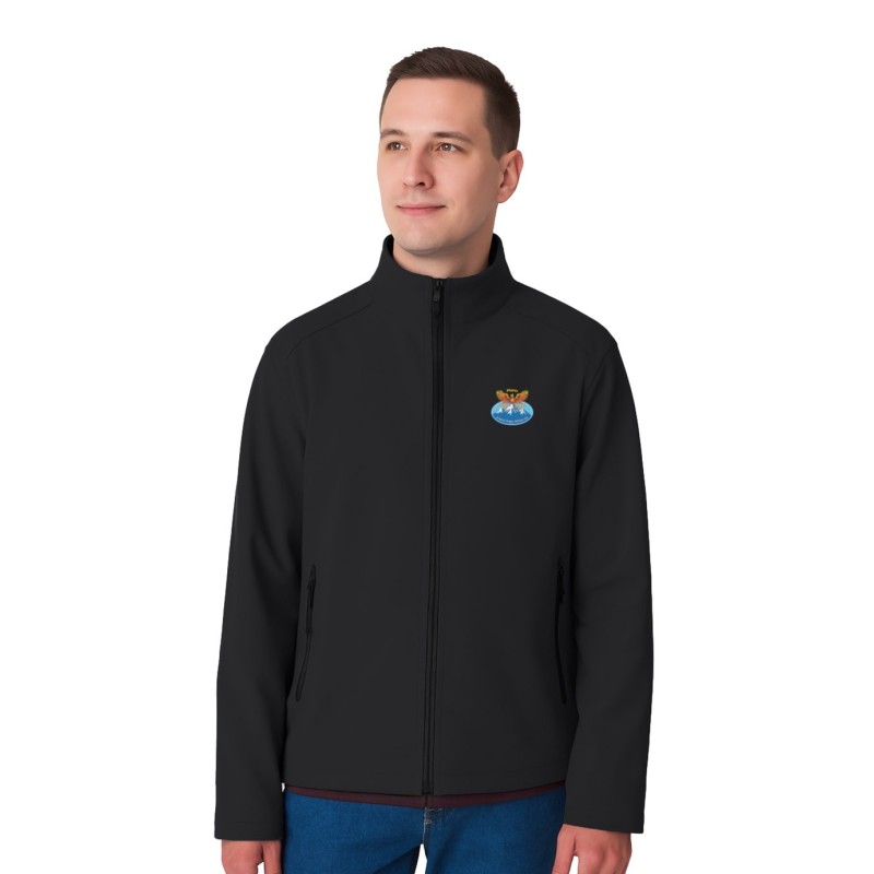 Softshell homme Entente Rugby Albere XIII noir