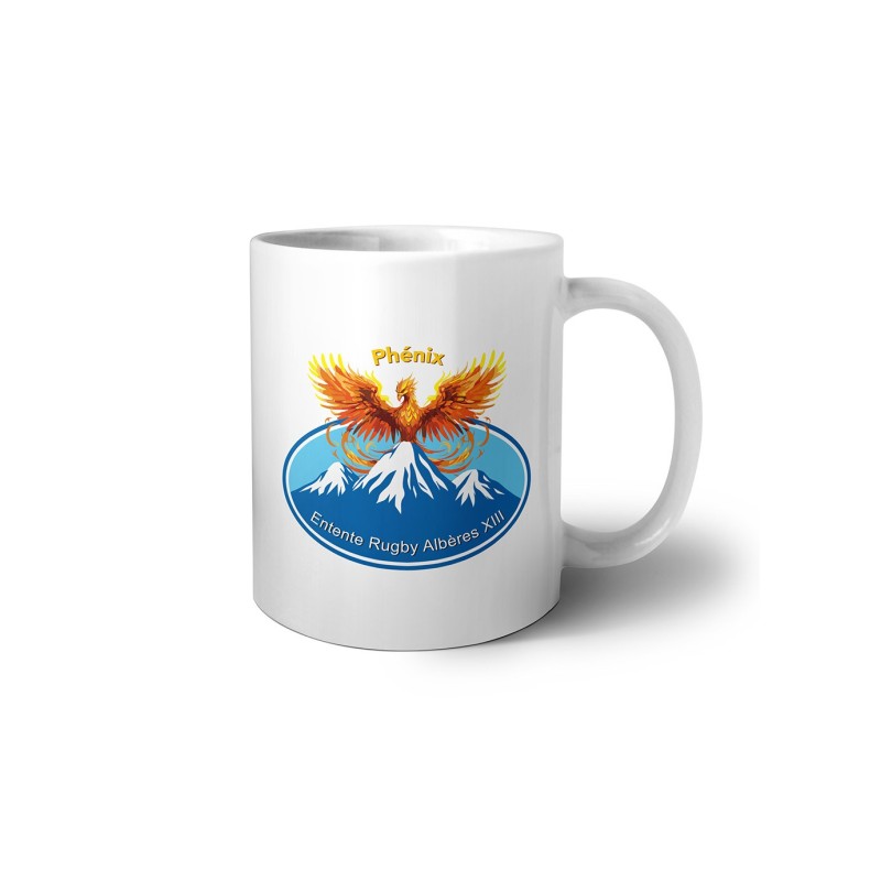 Mug Entente Rugby Albere XIII face