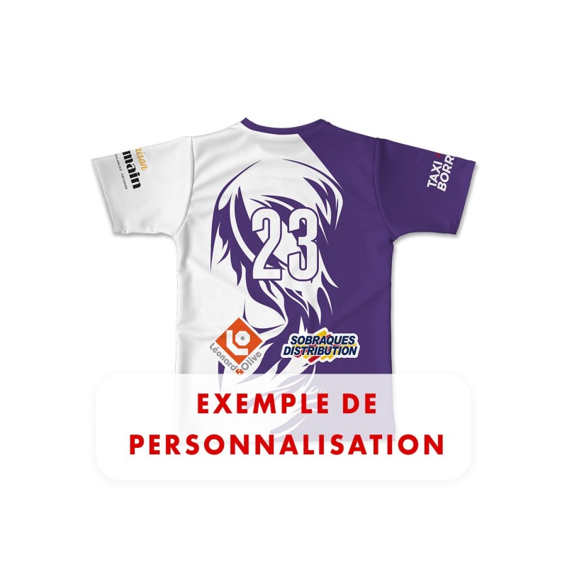 Maillot multisports 2024-2025 forca XV numero