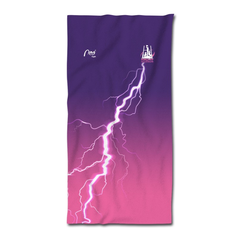 Serviette de plage face