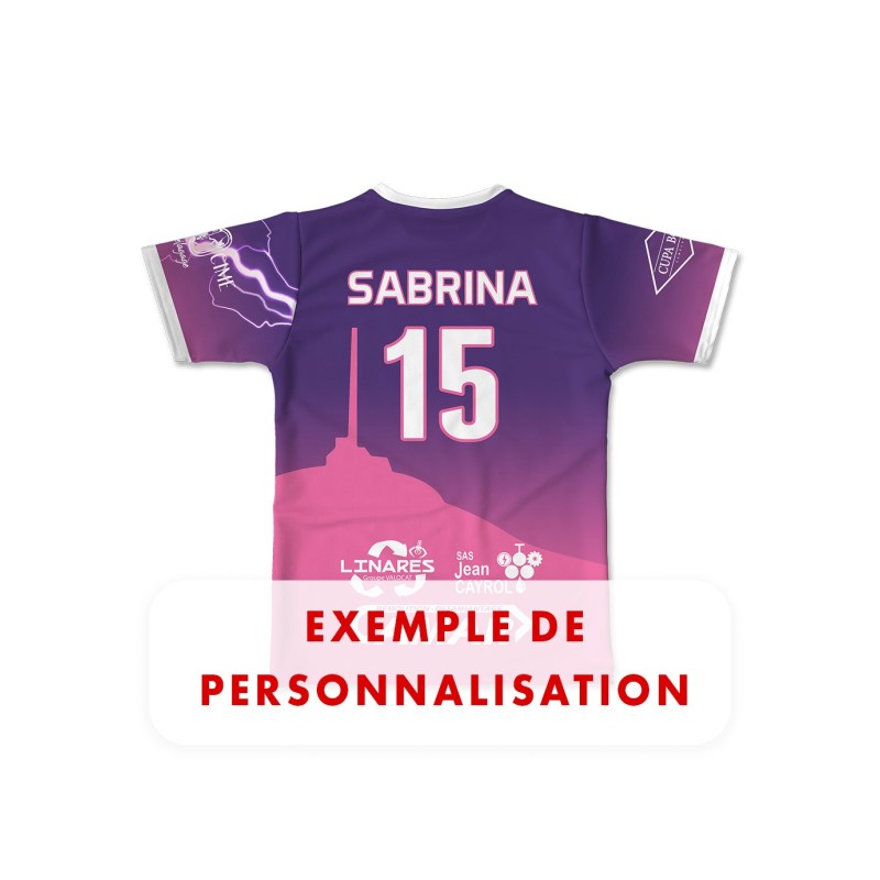 Maillot réplica 2025-2026 forca xv prenom