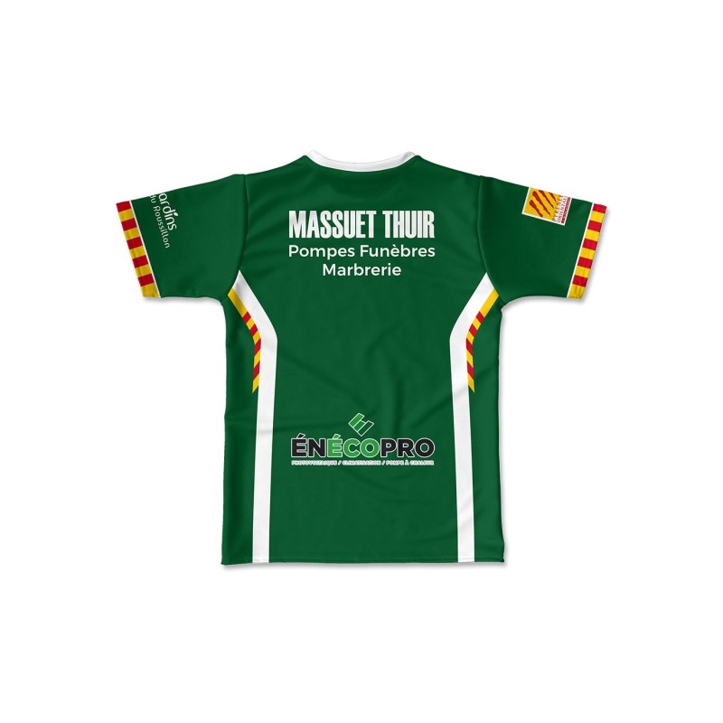 Maillot de match 2025-2026 us thuir dos