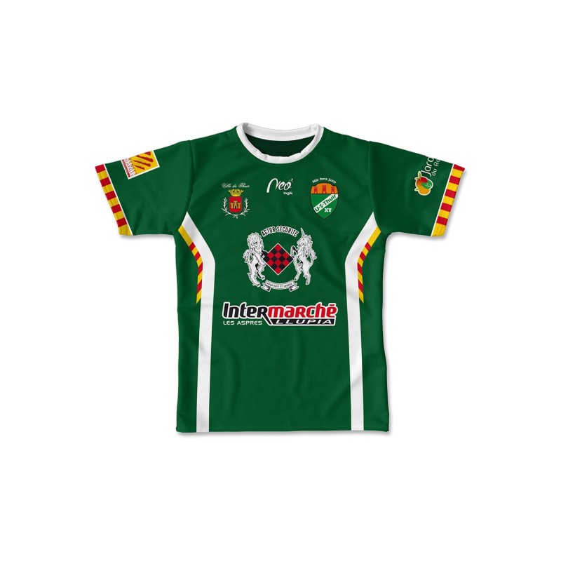 Maillot réplica 2025-2026 us thuir face